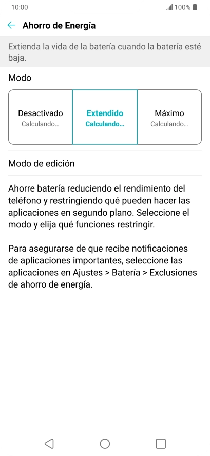 Pulsa la tecla de inicio para terminar y regresar a la pantalla de inicio. Pulsa la tecla de inicio para terminar y regresar a la pantalla de inicio.