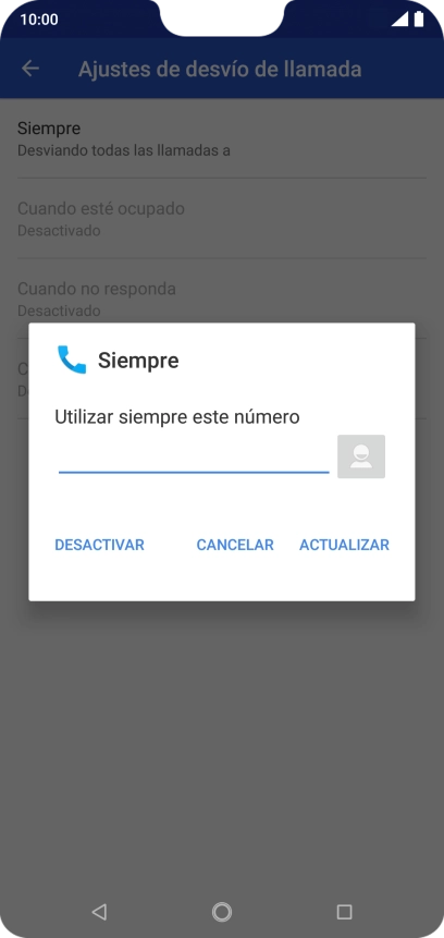 Pulsa DESACTIVAR. Pulsa DESACTIVAR.