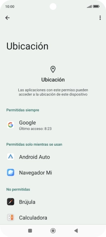 Pulsa la app deseada. Pulsa la app deseada.