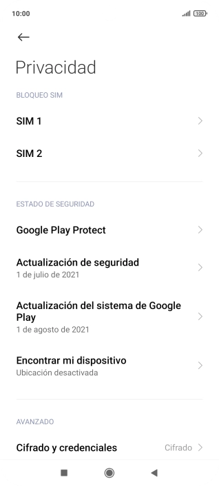 Pulsa la tarjeta SIM deseada. Pulsa la tarjeta SIM deseada.