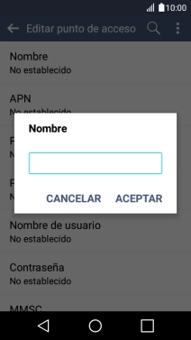 Introduce Vodafone Internet y pulsa ACEPTAR. Introduce Vodafone Internet y pulsa ACEPTAR.