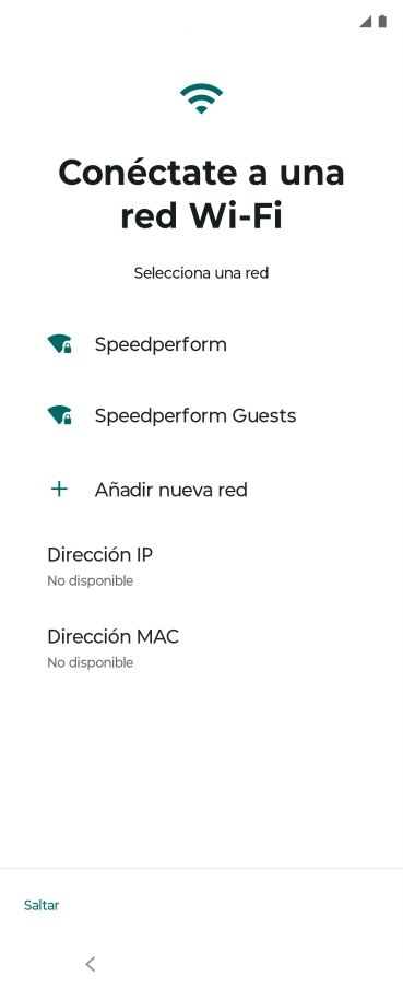 Pulsa la red wifi deseada. Pulsa la red wifi deseada.