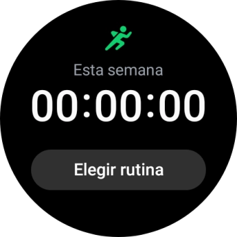 Pulsa Elegir rutina. Pulsa Elegir rutina.