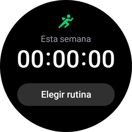 Pulsa Elegir rutina. Pulsa Elegir rutina.