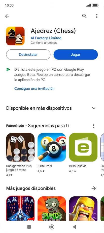 Pulsa la tecla de inicio para terminar y regresar a la pantalla de inicio. Pulsa la tecla de inicio para terminar y regresar a la pantalla de inicio.
