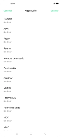 Pulsa Nombre. Pulsa Nombre.