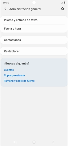Pulsa Restablecer.