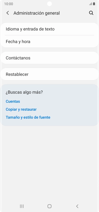Pulsa Restablecer.