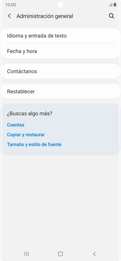 Pulsa Restablecer.