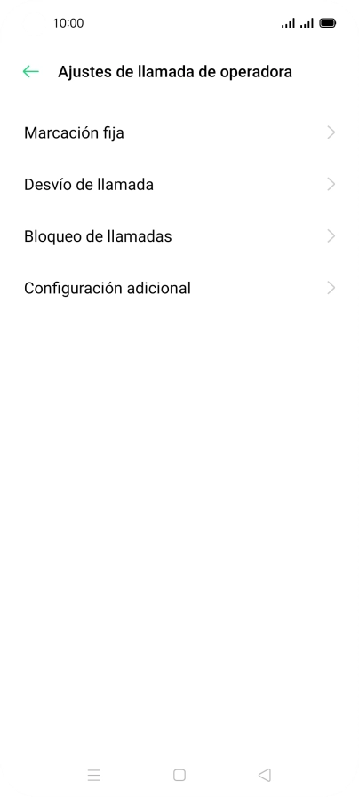 Pulsa Desvío de llamada. Pulsa Desvío de llamada.