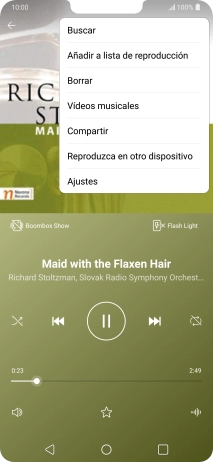 Pulsa Añadir a lista de reproducción. Pulsa Añadir a lista de reproducción.