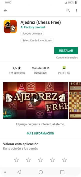 Pulsa INSTALAR y sigue las indicaciones de la pantalla para instalar la app. Pulsa INSTALAR y sigue las indicaciones de la pantalla para instalar la app.