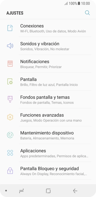 Pulsa Pantalla Bloqueo y seguridad.