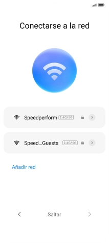 Pulsa la red wifi deseada. Pulsa la red wifi deseada.