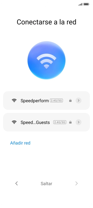Pulsa la red wifi deseada. Pulsa la red wifi deseada.