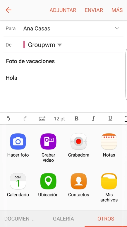 Pulsa Mis archivos y desplázate a la carpeta deseada. Pulsa Mis archivos y desplázate a la carpeta deseada.