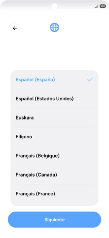Pulsa el idioma deseado. Pulsa el idioma deseado.