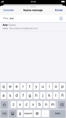 Pulsa el contacto deseado.