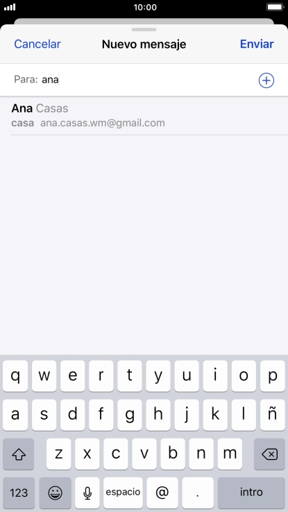 Pulsa el contacto deseado.