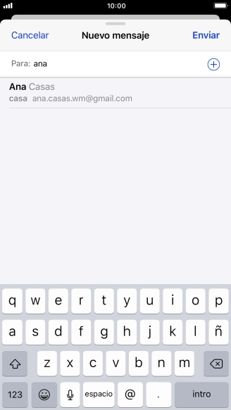 Pulsa el contacto deseado. Pulsa el contacto deseado.