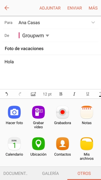 Pulsa Mis archivos y desplázate a la carpeta deseada. Pulsa Mis archivos y desplázate a la carpeta deseada.