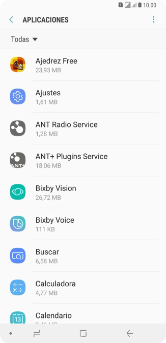 Pulsa la app deseada. Pulsa la app deseada.