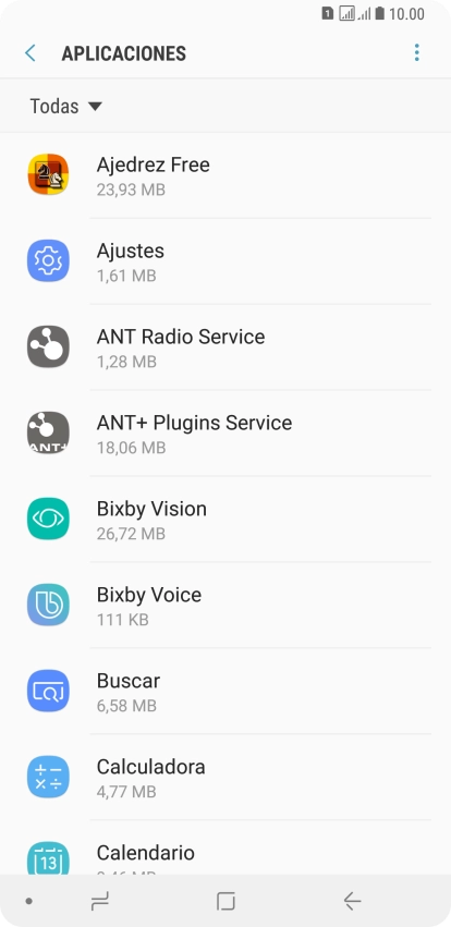 Pulsa la app deseada. Pulsa la app deseada.