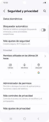 Pulsa Más ajustes de seguridad. Pulsa Más ajustes de seguridad.