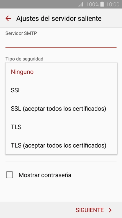 Pulsa Ninguno para desactivar la función. Pulsa Ninguno para desactivar la función.