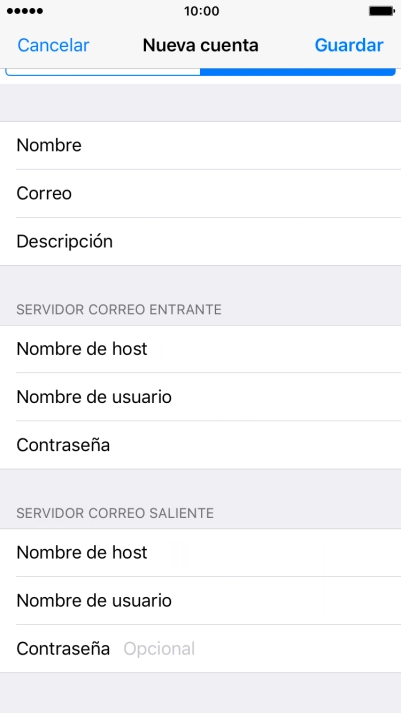 Pulsa Contraseña e introduce la contraseña de tu cuenta de correo electrónico. Pulsa Contraseña e introduce la contraseña de tu cuenta de correo electrónico.