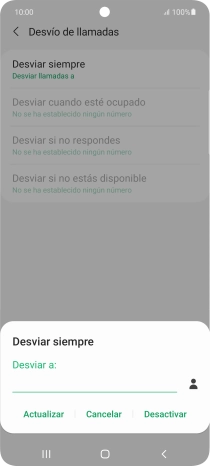Pulsa Desactivar. Pulsa Desactivar.