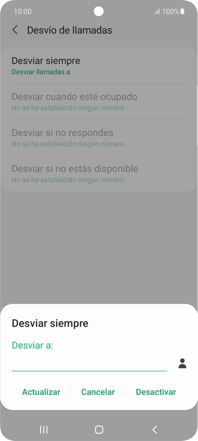 Pulsa Desactivar. Pulsa Desactivar.