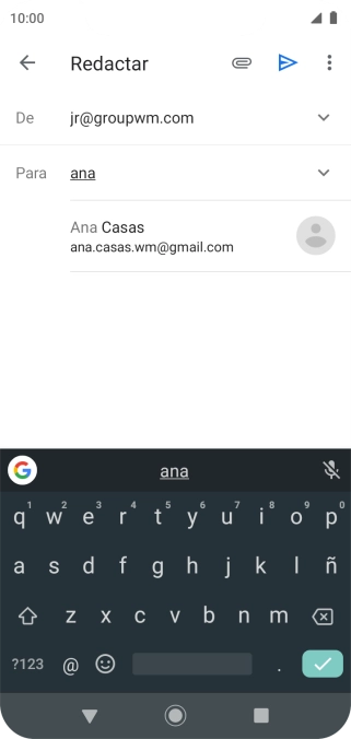 Pulsa el contacto deseado. Pulsa el contacto deseado.