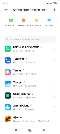 Pulsa la app deseada. Pulsa la app deseada.