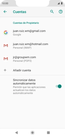 Pulsa el indicador junto a Pulsa el indicador junto a