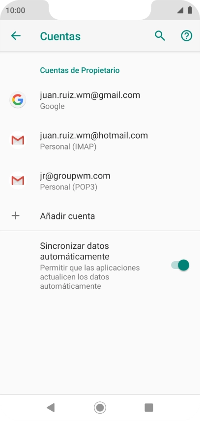 Pulsa el indicador junto a Pulsa el indicador junto a