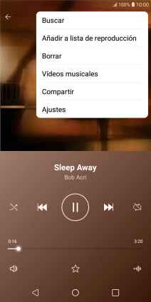 Pulsa Añadir a lista de reproducción. Pulsa Añadir a lista de reproducción.