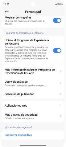 Pulsa Más ajustes de seguridad. Pulsa Más ajustes de seguridad.