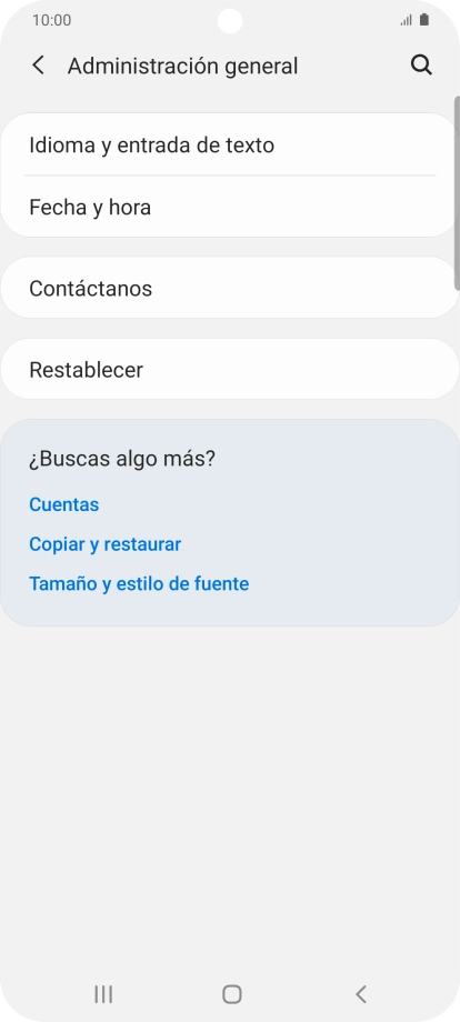Pulsa Restablecer. Pulsa Restablecer.
