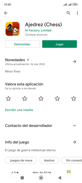 Pulsa Desinstalar. Pulsa Desinstalar.