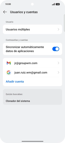 Pulsa el indicador junto a Pulsa el indicador junto a