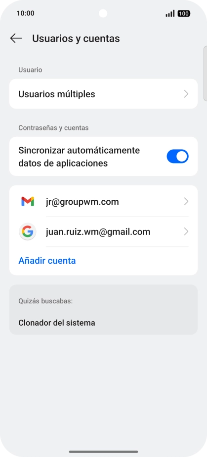 Pulsa el indicador junto a Pulsa el indicador junto a