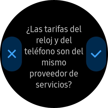 Pulsa el icono de aceptar y sigue las indicaciones de la pantalla para configurar los datos móviles. Pulsa el icono de aceptar y sigue las indicaciones de la pantalla para configurar los datos móviles.