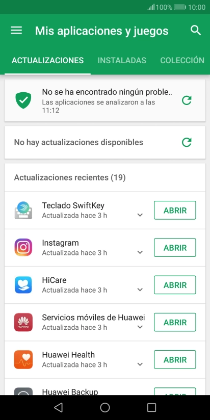 Pulsa INSTALADAS.