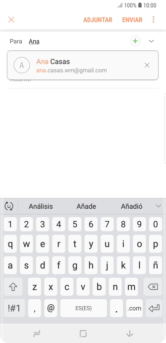 Pulsa el contacto deseado. Pulsa el contacto deseado.
