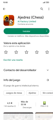 Pulsa la tecla de inicio para terminar y regresar a la pantalla de inicio. Pulsa la tecla de inicio para terminar y regresar a la pantalla de inicio.