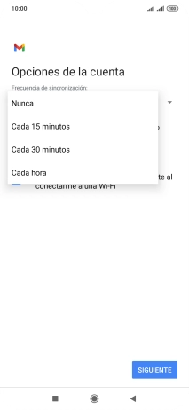 Pulsa el ajuste deseado. Pulsa el ajuste deseado.
