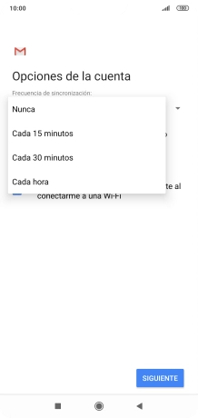 Pulsa el ajuste deseado. Pulsa el ajuste deseado.