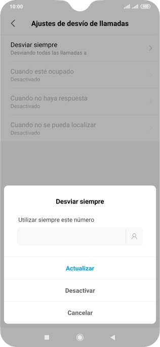 Pulsa Desactivar. Pulsa Desactivar.
