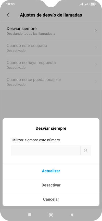 Pulsa Desactivar. Pulsa Desactivar.